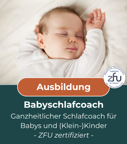 Ganzheitlicher Schlafcoach für Babys und (Klein-)Kinder Professional - Ausbildungs Bundle 4 in 1